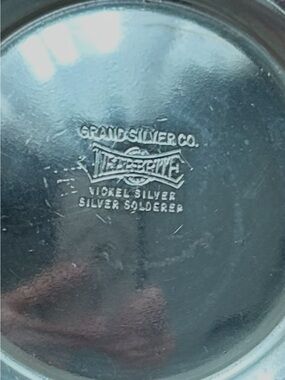 Nickel Silver Serveware - Polished Silver Tone